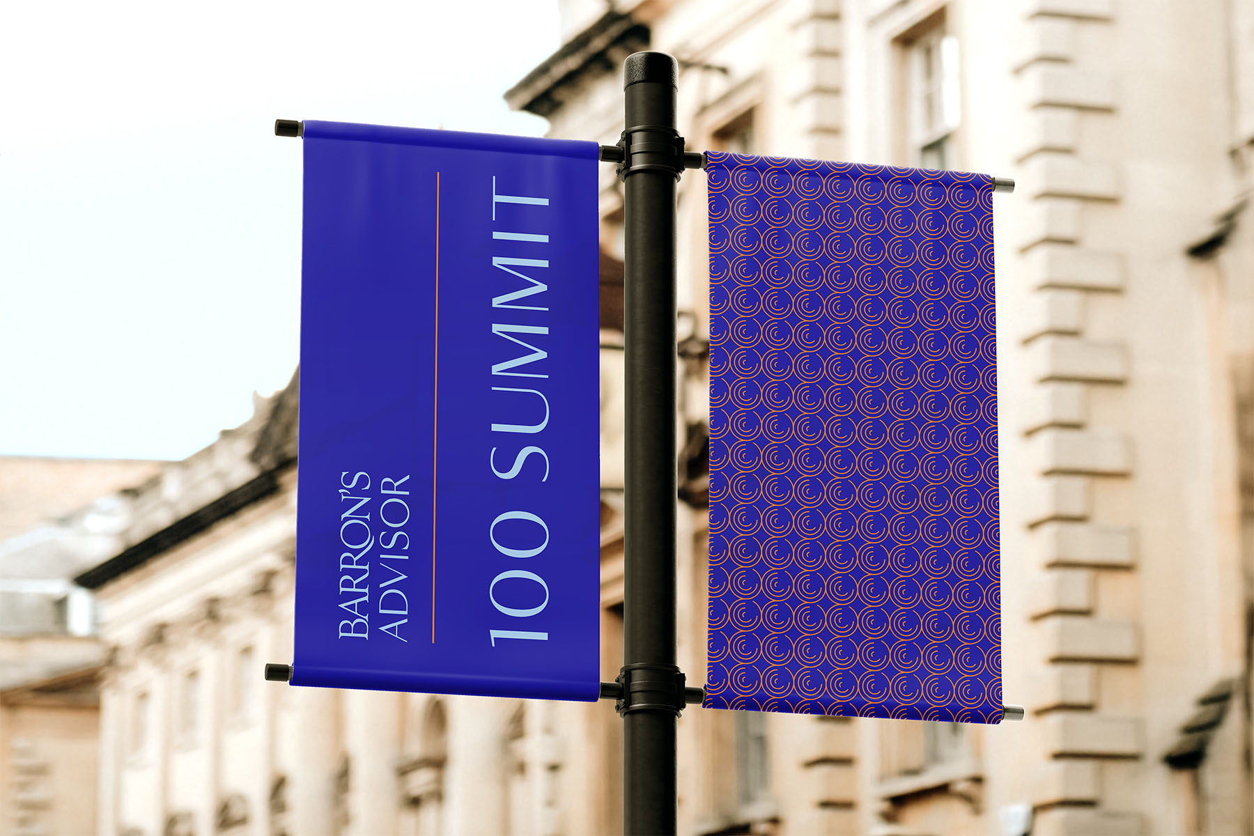 Barron’s Advisor Summits brand identities