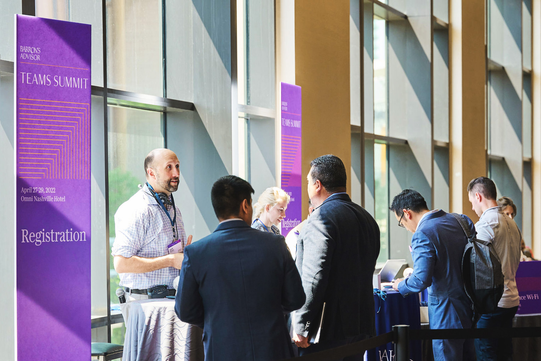 Barron’s Advisor Summits brand identities