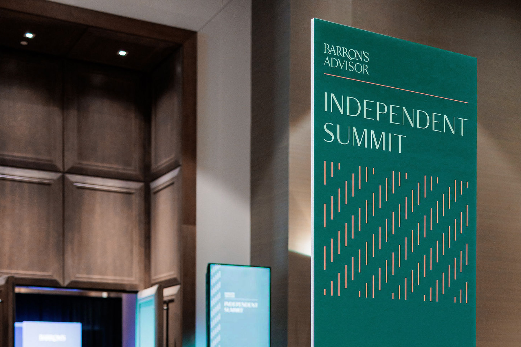 Barron’s Advisor Summits brand identities