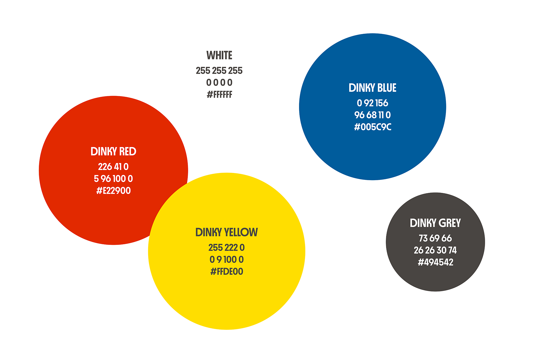 Dinky brand identity