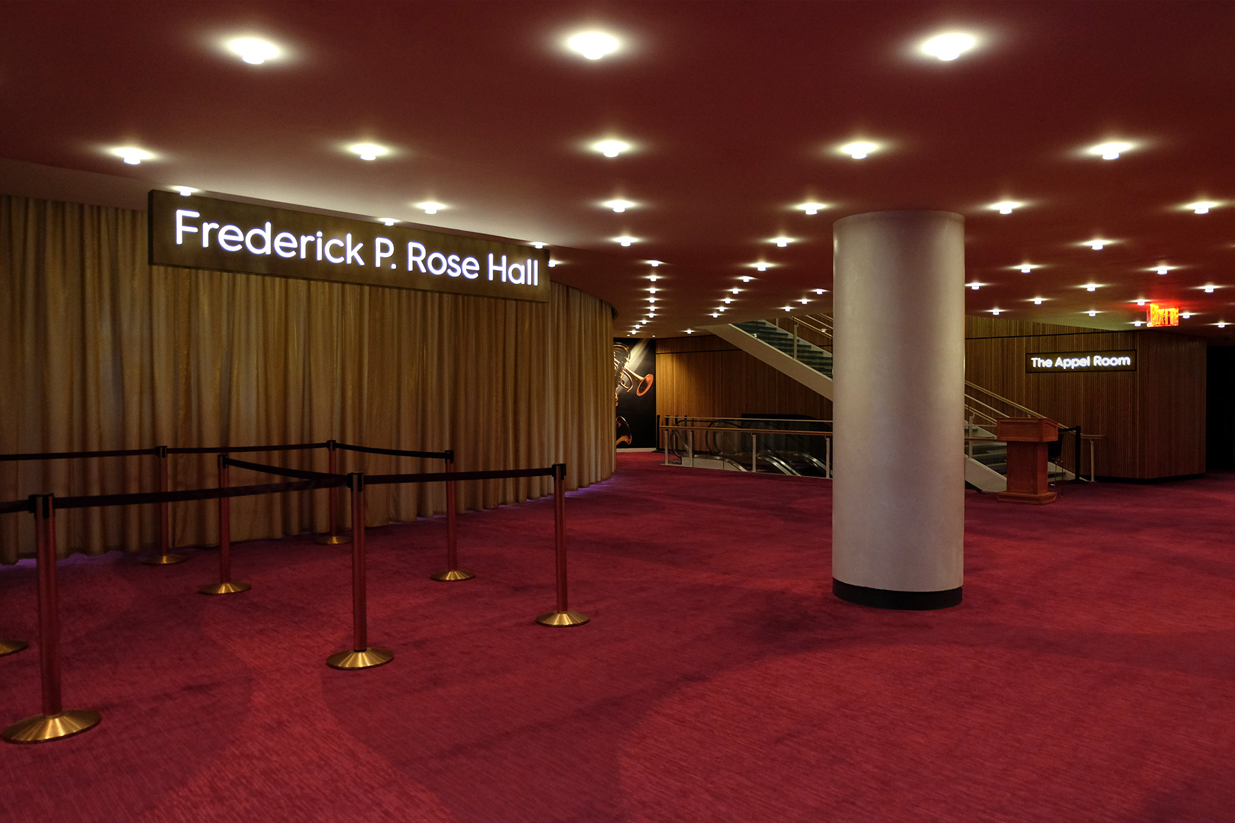 Jazz at Lincoln Center signage