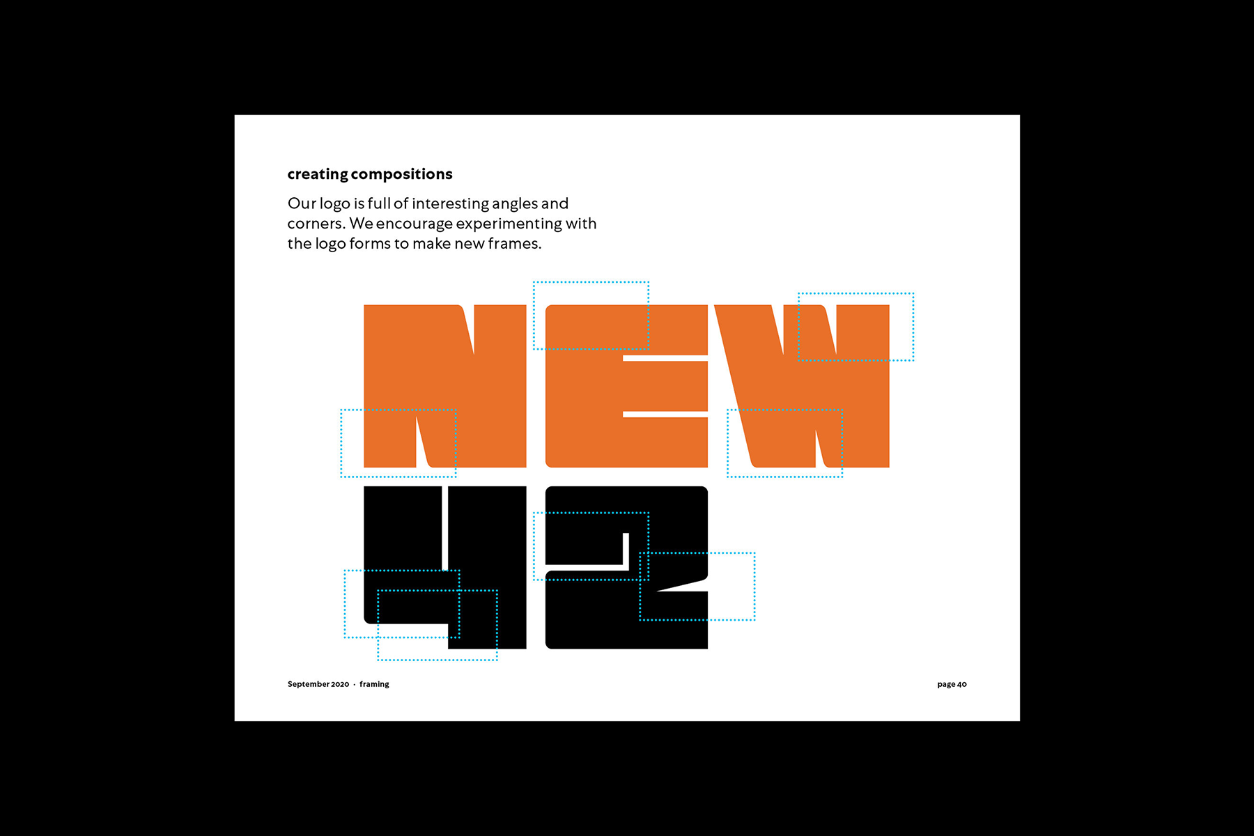 New 42 brand identity