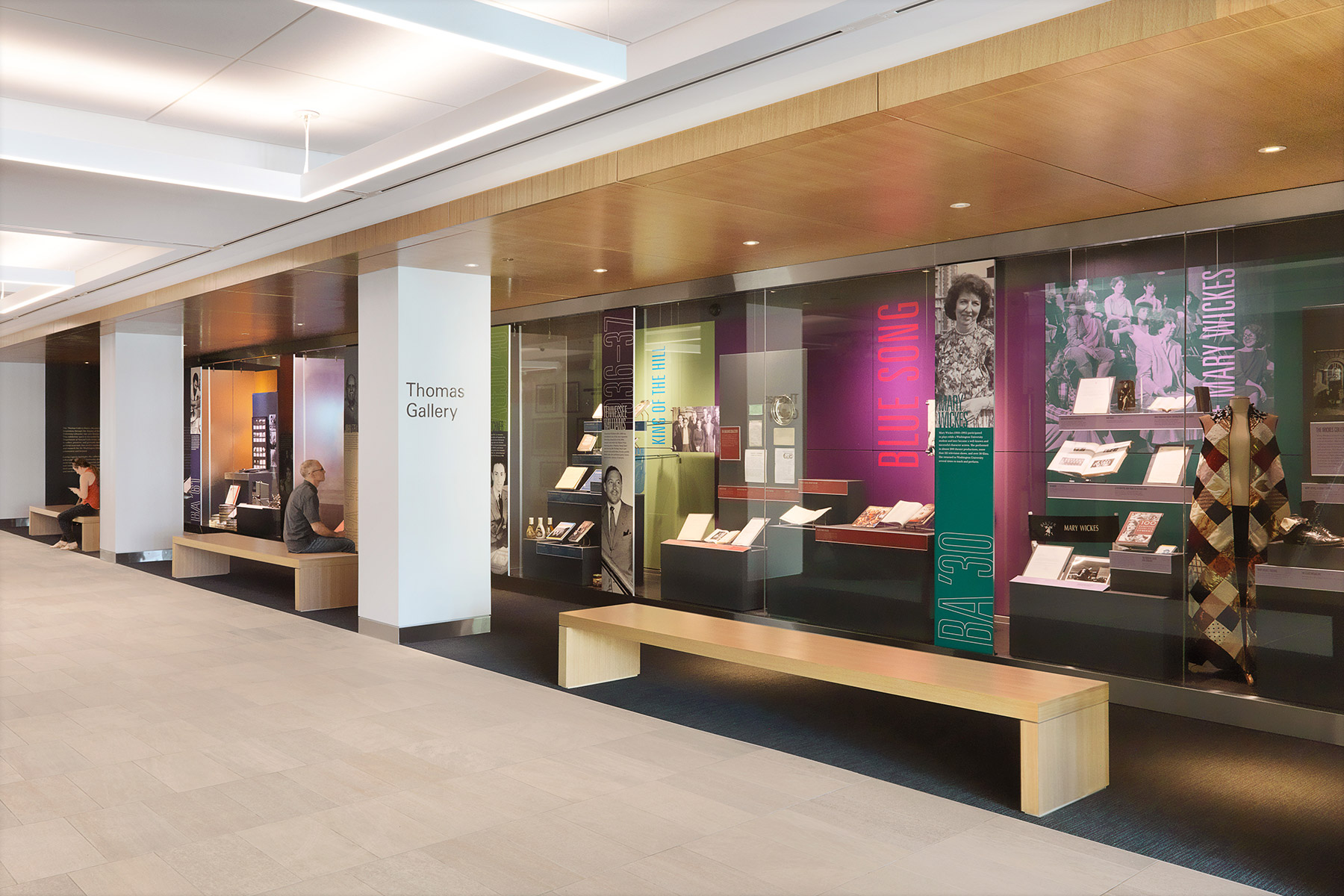 Olin Library exhibits at Washington University in St. Louis