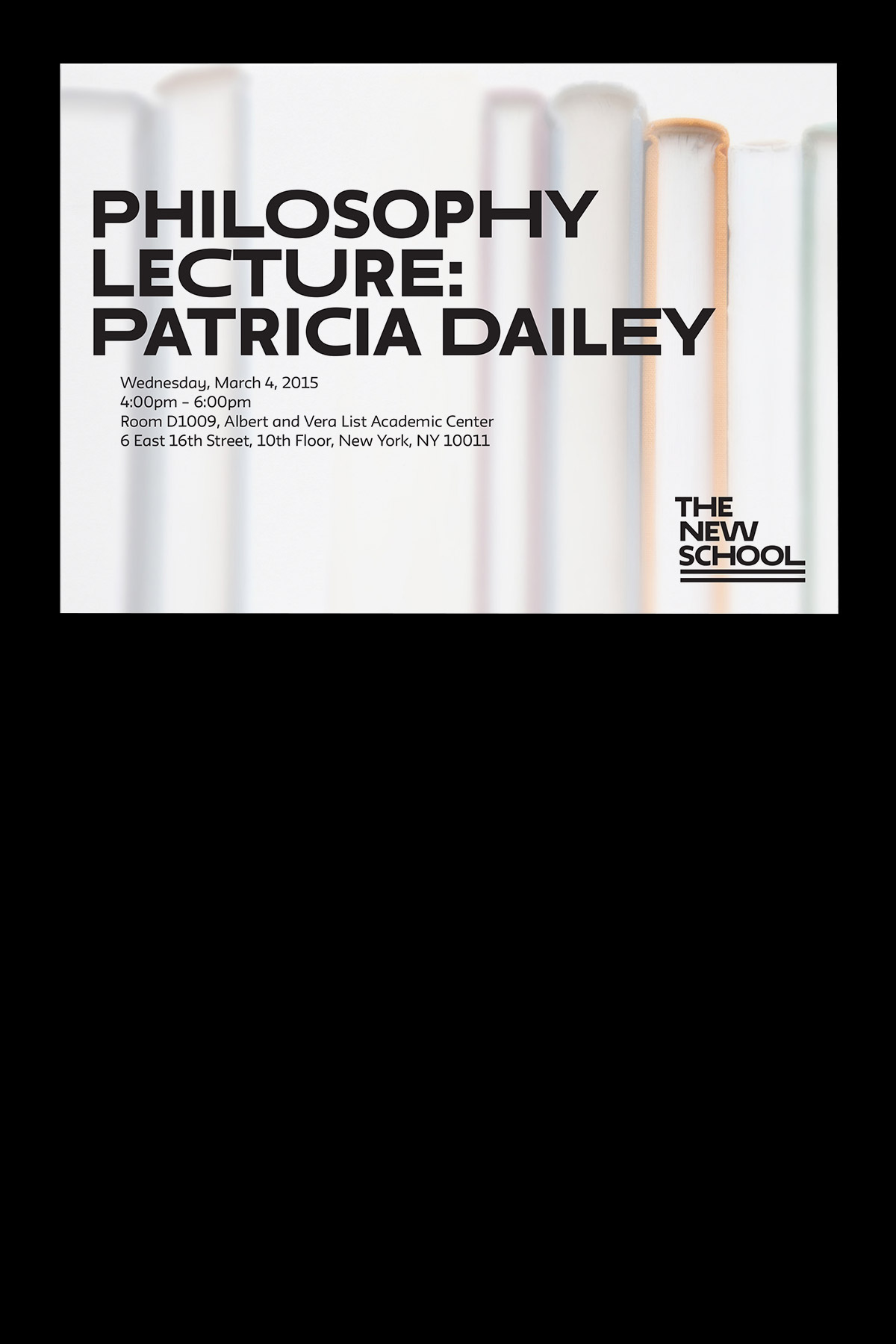 The New School brand collateral