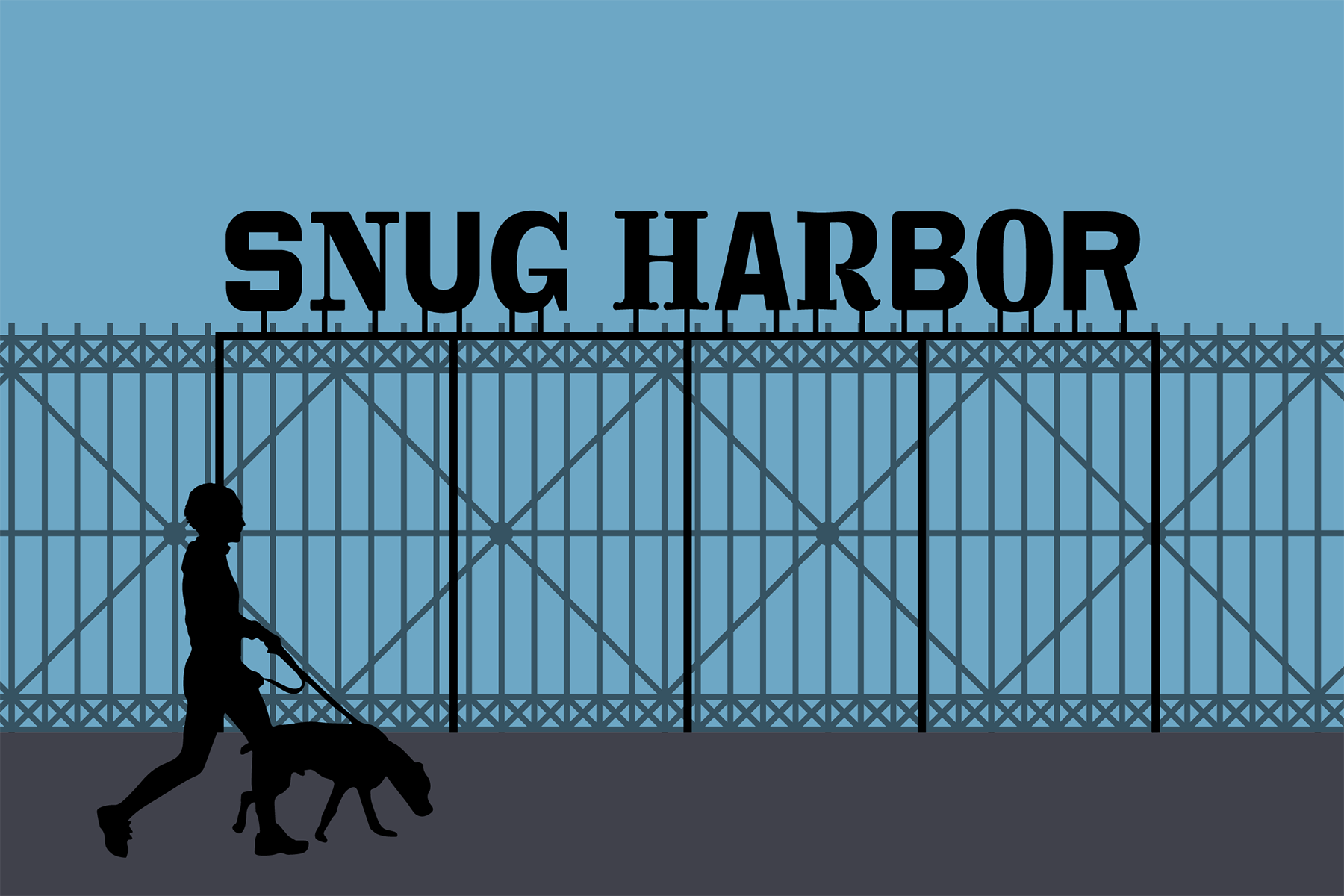 Snug Harbor master plan logotype
